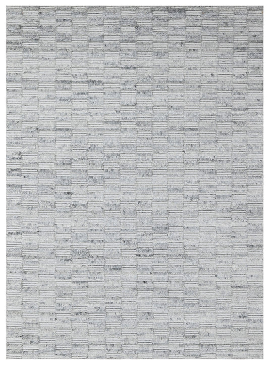 Slate Mosaic Hand Loom Rug