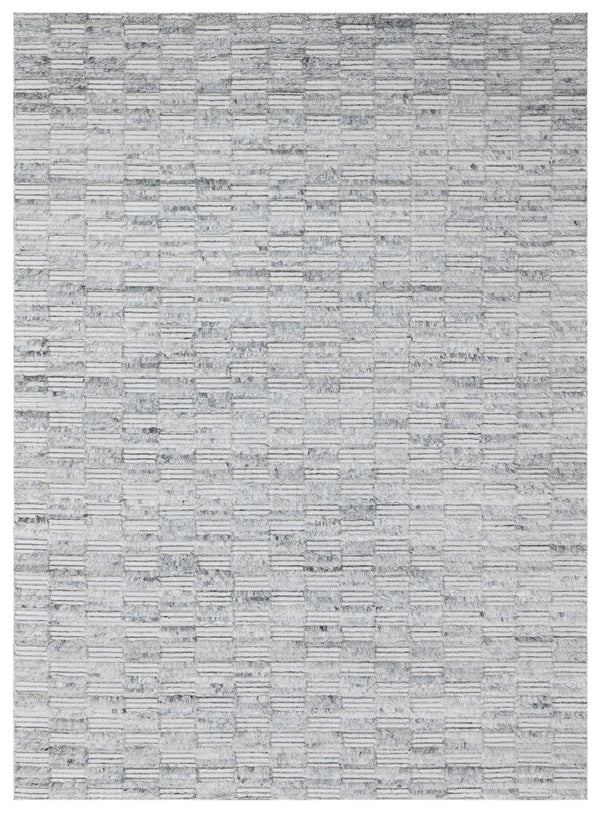 Slate Mosaic Hand Loom Rug