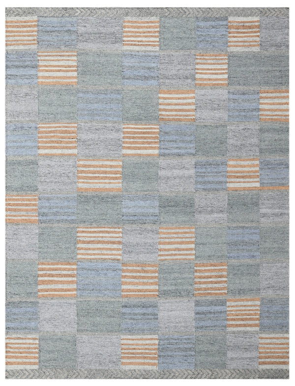 Harbor Check Dhurrie