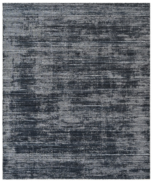 Midnight Strata Hand Loom Rug