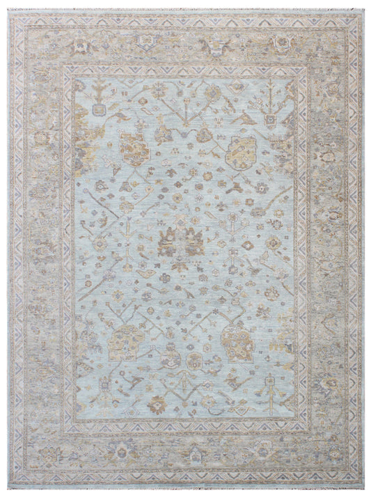 Rapta Hand Knotted Wool Area Rug