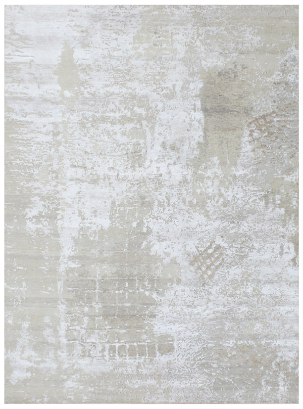 Fossil Light Premium Hand Knotted Rug