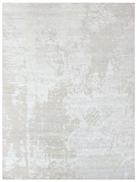 Symphony Hand Knotted Wool and Silk Rug