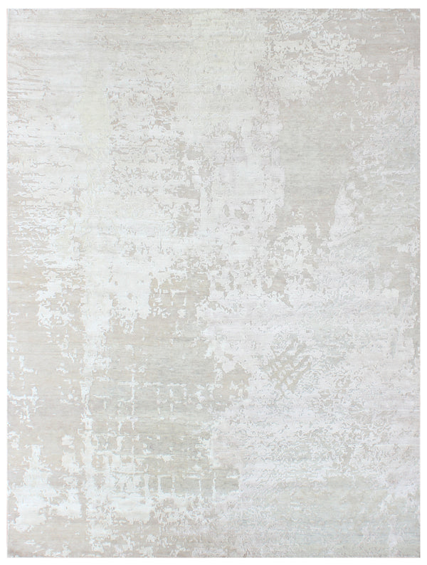 Symphony Hand Knotted Wool and Silk Rug