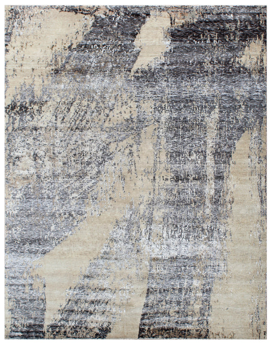 Urban Stone Modern Hand Knotted Area Rug