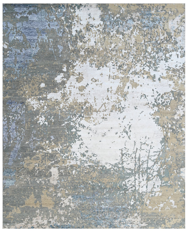 Tidal Canopy Hand Knotted Premium Bhadohi Carpet