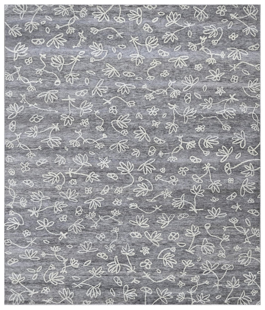 Botanical Whisper Hand Knotted Bamboo Silk Rug