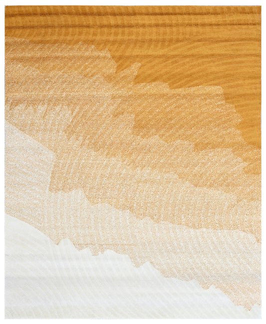 Golden Horizon Hand Knotted Bamboo Silk Rug