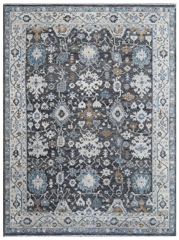 Noir Camel Heritage Hand Knotted Rug