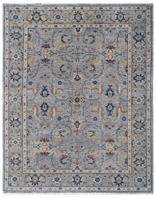 Royal Ash Persian Scroll Hand Knotted Heritage Rug
