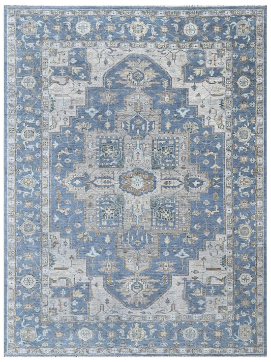 Elysian Sky Hand Knotted Rug