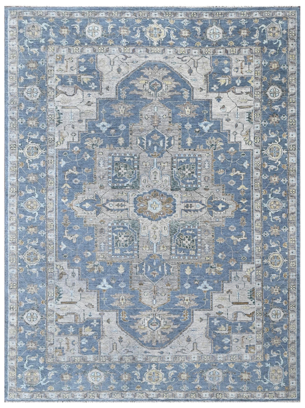 Elysian Sky Hand Knotted Rug