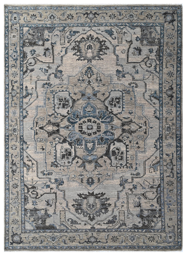 Grand Medallion Hand Knotted Rug