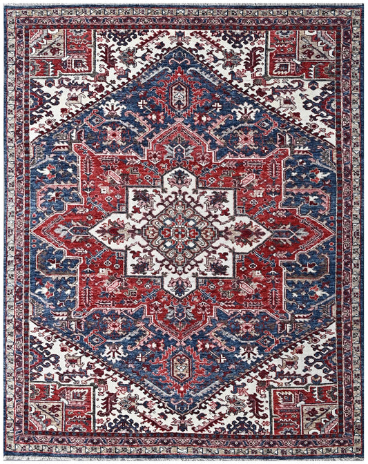 Sergio Distressed Hand Knotted Rug