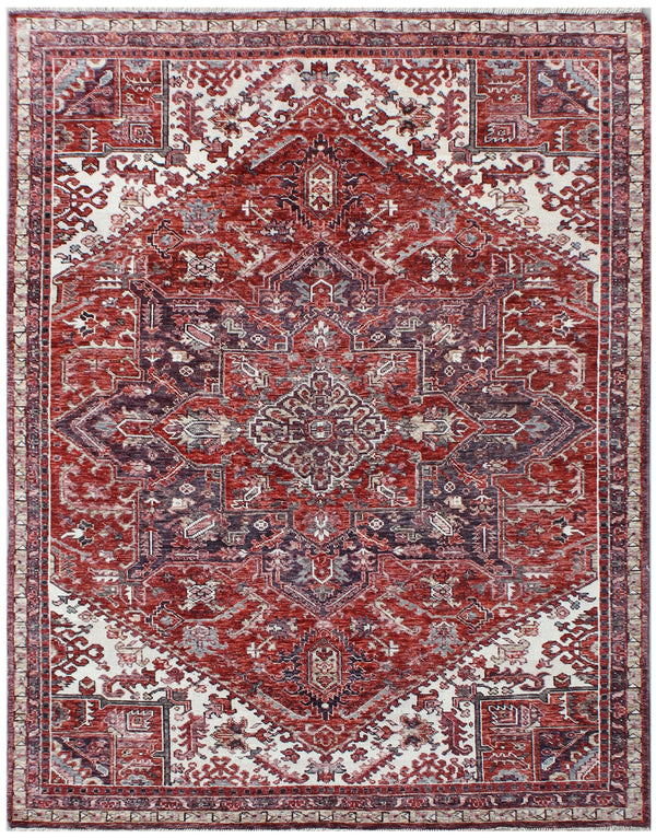 Sergio Distressed Hand Knotted Rug