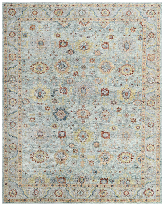 Atelier Celadon Hand Knotted Designer Wool Rug