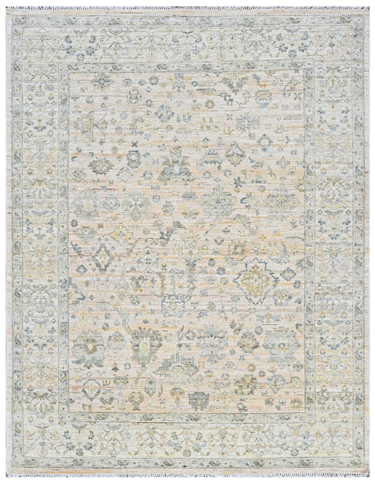Ivory Whisper Hand Knotted Heritage Wool Rug
