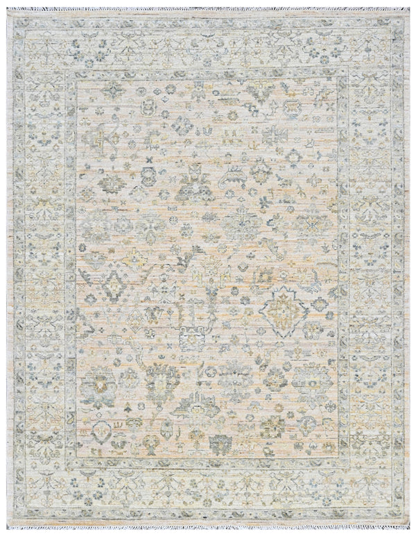 Ivory Whisper Hand Knotted Heritage Wool Rug