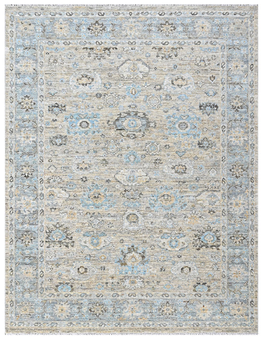 Arctic Stone Hand Knotted Heritage Wool Rug