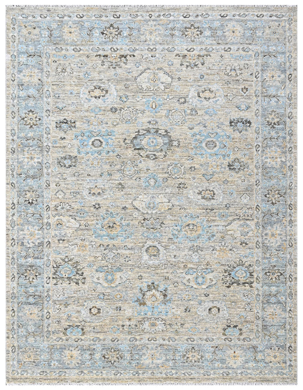 Arctic Stone Hand Knotted Heritage Wool Rug