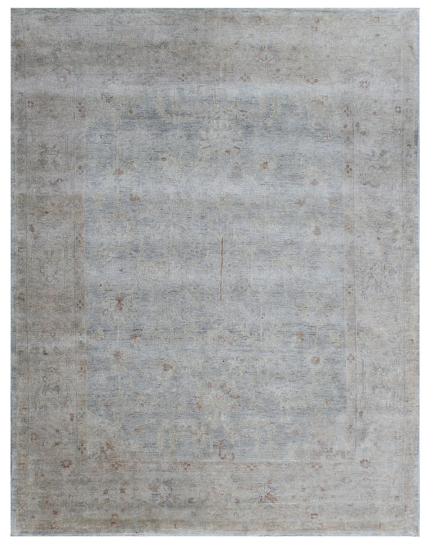 Misty Sky Hand Knotted Wool Rug
