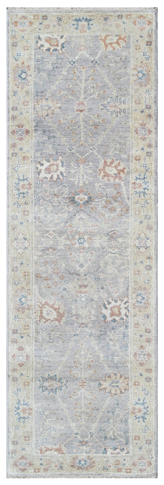 Sage Path Hand Knotted Wool Runner