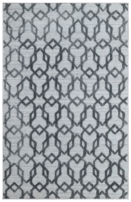 Eclipse Pattern Hand Loom Rug