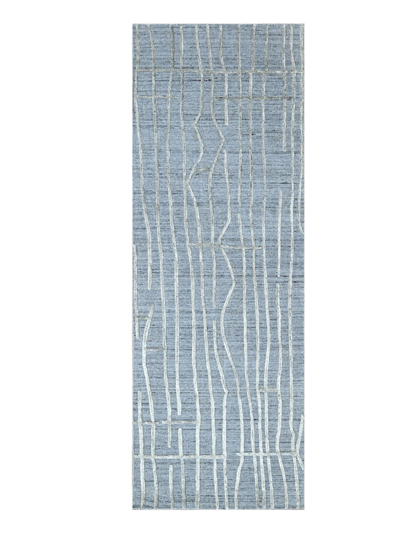 Carbon Stream Elegance Handwoven Runner