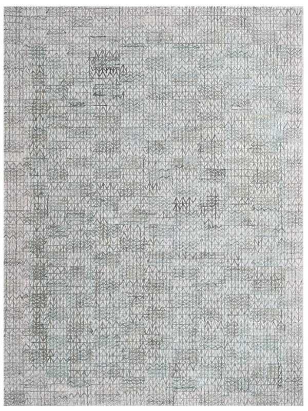 Rose Taupe Geometric Hand Woven Overtuft Rug